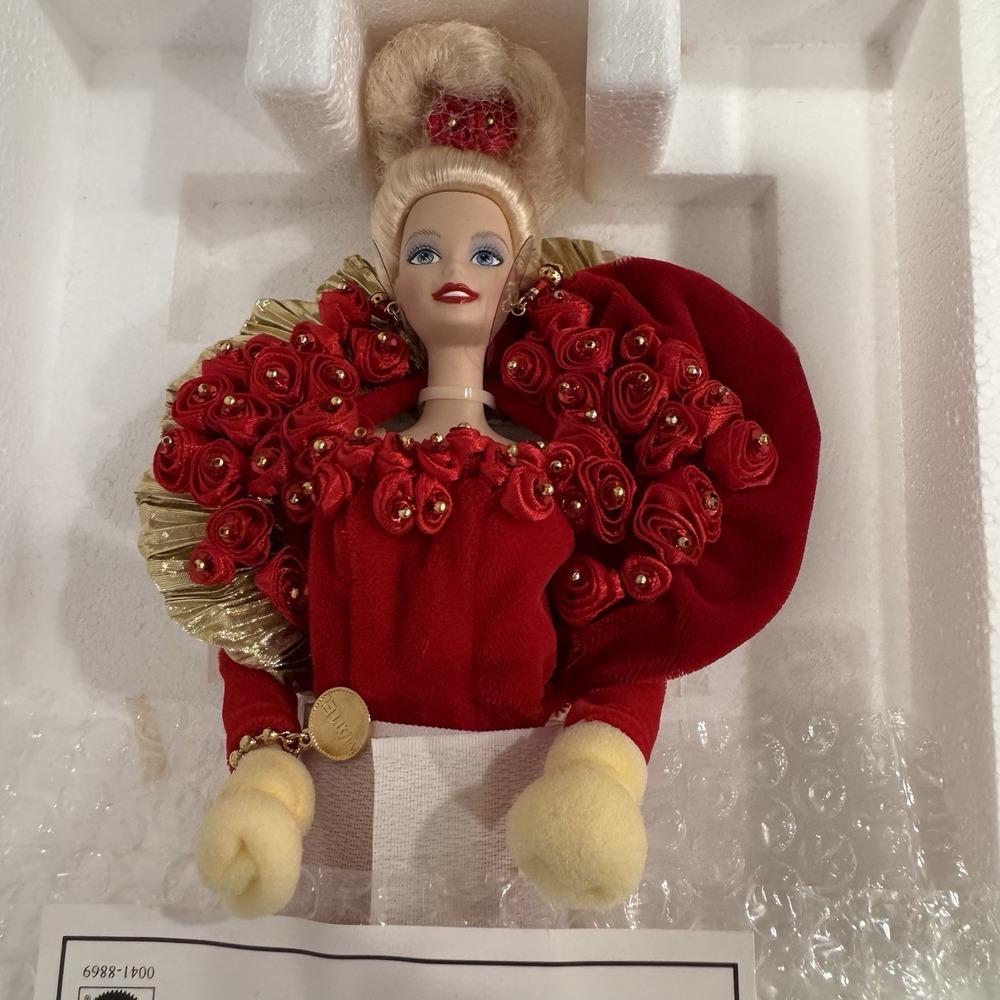 50th Mattel Golden Anniversary Porcelain Barbie 1995 doll Vintage Ltd Edition